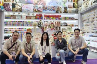 廣交會第二期閉幕 消光紗帶實(shí)力圈“粉”