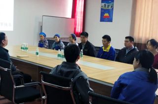 走進職工、貼近民心    湖南澧縣領導走訪萌恒一線職工