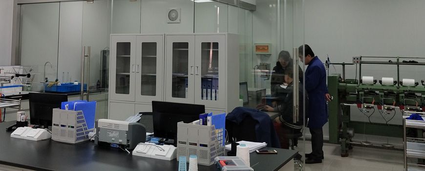 鎮海滌綸線廠新測試中心正式投入投用