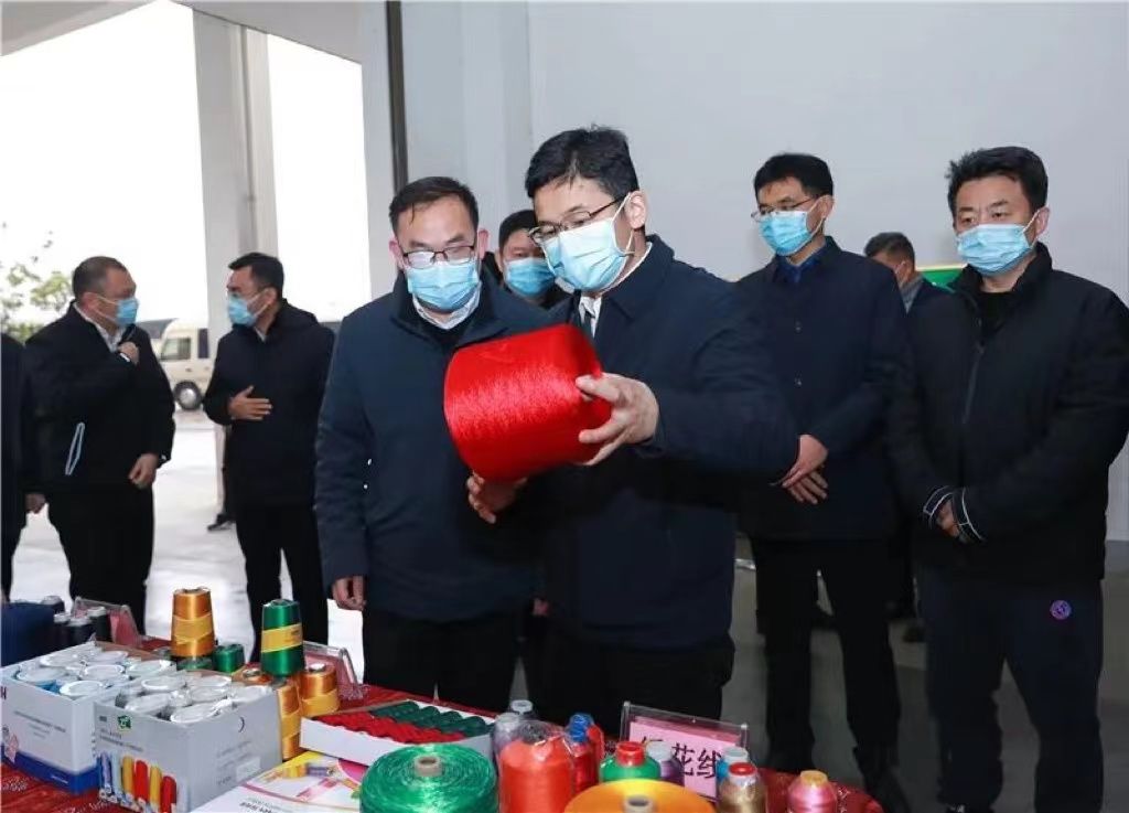 湖南省常德市委書記曹志強一行領(lǐng)導(dǎo)蒞臨湖南萌恒走訪調(diào)研